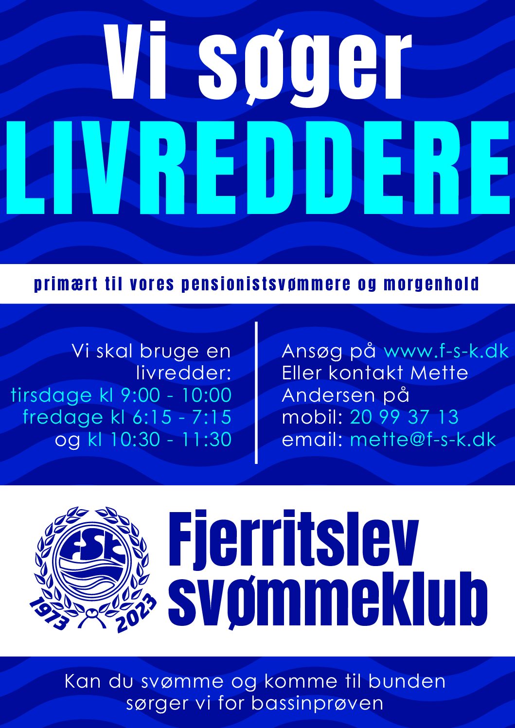Vi mangler livreddere