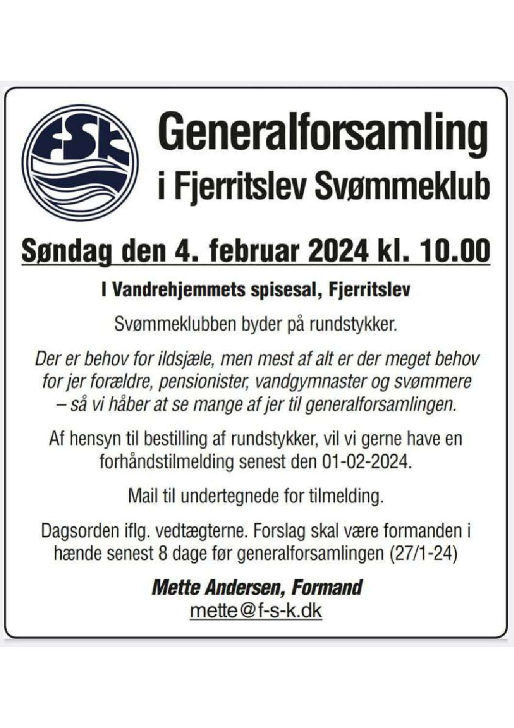 Generalforsamling 2024