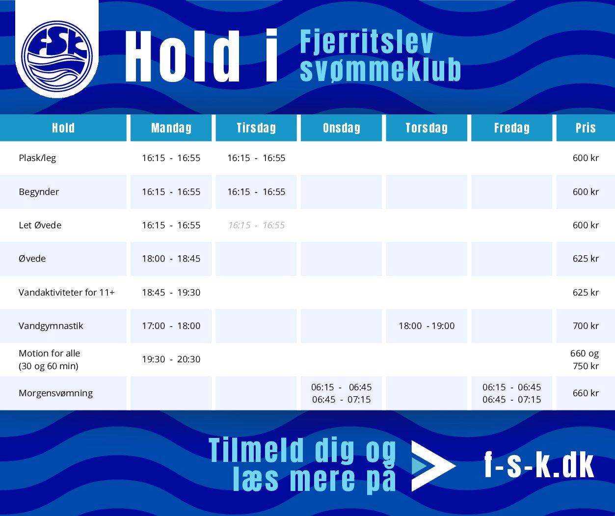 Holdoversigt 2026/27